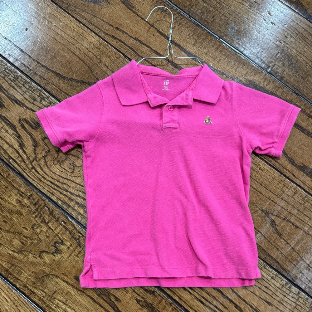 Gap Kids Boys Polo BUNDLE w/ Teddy Bear Logo Size 5T - Picture 2 of 5